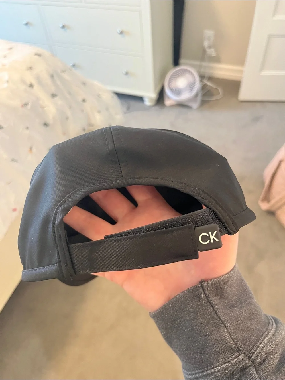 Calvin Klein Black Logo Baseball Cap